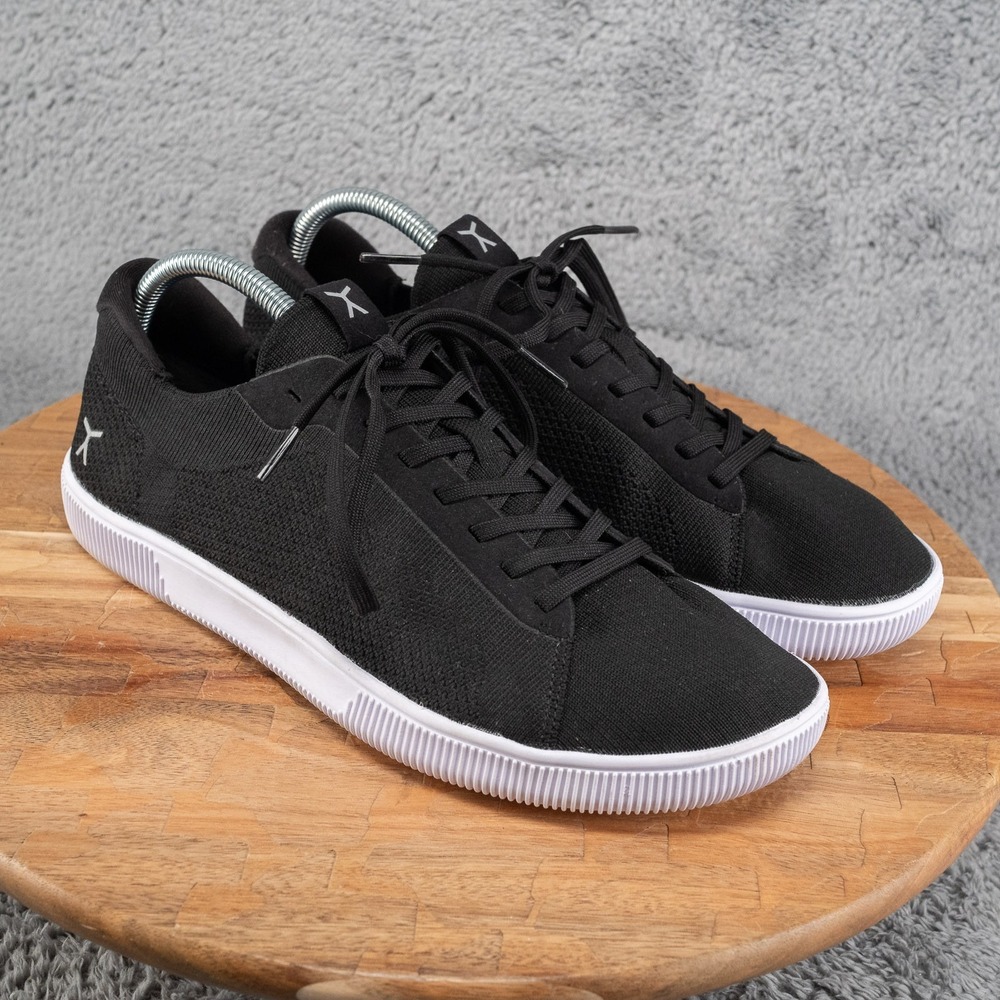 Flux Adapt Trainer Black White Mens Size 10 Womens Size 11 Barefoot Knit Shoes